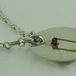 Laden Sie das Bild in den Galerie-Viewer, Vintage Damen 925er Silber Kette & 835er Silber Anhänger/Brosche mit Türkis