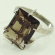 Laden Sie das Bild in den Galerie-Viewer, Vintage Damen Ring mit Rosenquarz / 925er Silber - 59 18,8 mm Ø