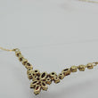 Laden Sie das Bild in den Galerie-Viewer, Vintage Damen Collier mit Turmalin 333er 8 Karat Gold 45cm