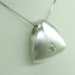 Laden Sie das Bild in den Galerie-Viewer, Vintage Damen 925er Silber Kette mit Zirkonia Anhänger