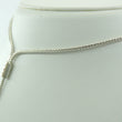 Laden Sie das Bild in den Galerie-Viewer, Vintage 925er Silber Damen Collier mit Zirkonia & Turmalin