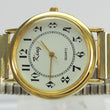 Laden Sie das Bild in den Galerie-Viewer, King Herren Armbanduhr Quartz vergoldet