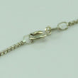 Laden Sie das Bild in den Galerie-Viewer, Vintage Damen Kette 835er Silber mit Amethyst Anhänger 925er