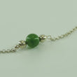 Laden Sie das Bild in den Galerie-Viewer, Vintage Damen 800er Silber Collier mit Achat