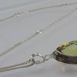 Laden Sie das Bild in den Galerie-Viewer, Vintage Kette & Anhänger mit Citrin / 925er Silber / ca.50 cm