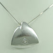 Laden Sie das Bild in den Galerie-Viewer, Vintage Damen 925er Silber Kette mit Zirkonia Anhänger