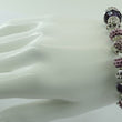 Laden Sie das Bild in den Galerie-Viewer, Damen 925er Silber Bettelarmband mit Farbsteinen 18 cm