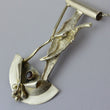 Laden Sie das Bild in den Galerie-Viewer, Kette mit auffälligem Anhänger / 925er Silber / Amethyst / ca. 47,0 cm