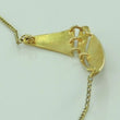 Laden Sie das Bild in den Galerie-Viewer, Vintage Damen Collier mit 0.01 Diamant 333er 8 Karat Gold 42cm