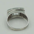 Laden Sie das Bild in den Galerie-Viewer, Vintage Damen Ring mit Zirkonia/ 925er Silber - 58 18,4 mm Ø