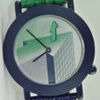 Laden Sie das Bild in den Galerie-Viewer, INSTABUS EIB Unisex-Armbanduhr / Quarz / Lederarmband