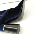 Laden Sie das Bild in den Galerie-Viewer, Vero Cuoio Stiefel Gr. 38,5 Blau Samt Damen Schuhe Boots