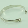 Laden Sie das Bild in den Galerie-Viewer, Vintage Damen Armreif 925er Silber "Pebro"