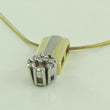 Laden Sie das Bild in den Galerie-Viewer, Damen Kette mit Anhänger mit Diamanten 0,35 ct Gelbgold 750er 18 Karat 45 cm