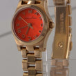 Laden Sie das Bild in den Galerie-Viewer, Original Marc by Marc Jacobs Damen Uhr Rosegold-rot Ref: MBM3311
