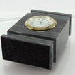 Laden Sie das Bild in den Galerie-Viewer, Vintage Standuhr Marmor Tischuhr / Kaminuhr Quarz