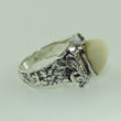 Laden Sie das Bild in den Galerie-Viewer, Vintage Trachten Ring 835er Silber 62 19,5 mm Ø
