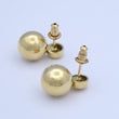 Laden Sie das Bild in den Galerie-Viewer, Damen Ohrringe mit Brillanten ca. 0.12 ct 750er Gold 18 Karat