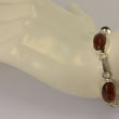 Laden Sie das Bild in den Galerie-Viewer, Vintage Bernstein Damen Armband - 835 Silber