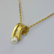 Laden Sie das Bild in den Galerie-Viewer, Vintage Anhänger mit Zirkonia & Perle / 333er - 8 Karat Gold ohne Kette