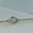 Laden Sie das Bild in den Galerie-Viewer, Antike Anstecknadel - mit „ Diamanten“ca 0.35 ct. / 585er - 14 Karat Gelbgold