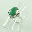 Laden Sie das Bild in den Galerie-Viewer, Vintage Damen Ring mit Achat / 835er Silber - 51 16,2 mm Ø