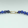 Laden Sie das Bild in den Galerie-Viewer, Vintage Halskette - Lapis Lazuli / 585er 14 Karat Gold / ca. 60 cm
