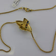Laden Sie das Bild in den Galerie-Viewer, Kette & Diamant Anhänger mit div. Edelsteine / 585er 14 K Gold 43 cm