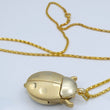 Laden Sie das Bild in den Galerie-Viewer, Halskette Kettenuhren Damen Uhr mit Kette Quarz/ Vergoldet