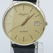 Laden Sie das Bild in den Galerie-Viewer, Bergland 77 585er 14 Karat Gold Herren Armbanduhr Quarz