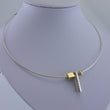 Laden Sie das Bild in den Galerie-Viewer, Elegantes Collier mit Zirkonia / 925er Silber / ca. 47cm