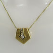 Laden Sie das Bild in den Galerie-Viewer, Vintage Kette mit Anhänger & Zirkonia / 333er 8 K Gelbgold / ca. 42 cm