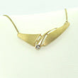 Laden Sie das Bild in den Galerie-Viewer, Vintage Damen Collier mit 0.01 Diamant 333er 8 Karat Gold 42cm