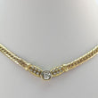 Laden Sie das Bild in den Galerie-Viewer, Collier mit ca. 0.70 ct. Diamanten / 585er 14 K Gold / ca. 44 cm