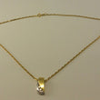 Laden Sie das Bild in den Galerie-Viewer, Kette 333er Gold & Zirkonia Anhänger 585er -Karat Gelbgold 45cm