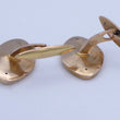 Laden Sie das Bild in den Galerie-Viewer, Vintage Manschettenknöpfe 333er Gold 8 Karat mit Rubin