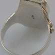Laden Sie das Bild in den Galerie-Viewer, Vintage Damenring Onyx / 925 Silber 62 19,7 mm Ø