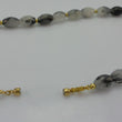 Laden Sie das Bild in den Galerie-Viewer, Vintage Damen /Turmalinquarz Collier mit Goldschließe / 375er Gold / 10Karat