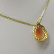 Laden Sie das Bild in den Galerie-Viewer, Vintage Kette mit Anhänger Gemme 333er 8 Karat Gold