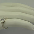 Laden Sie das Bild in den Galerie-Viewer, Damen-Ring mit Solitär Zirkonia / 925er Silber