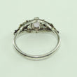 Laden Sie das Bild in den Galerie-Viewer, Vintage Damenring 925er Silber mit Amethyst 55 17,5 mm Ø
