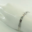 Laden Sie das Bild in den Galerie-Viewer, Teca Vintage Damen Armband 925er Silber mit Zirkonia 18,5 cm
