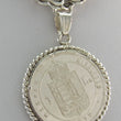 Laden Sie das Bild in den Galerie-Viewer, Kette mit Münzanhänger FERENCZ JOZSEF, 1 Forint, 1879, Original, Silber
