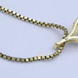 Laden Sie das Bild in den Galerie-Viewer, Vintage Kette & Anhänger mit Saphir / Diamant / 333er 8 Karat Gold 45cm