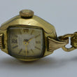 Laden Sie das Bild in den Galerie-Viewer, JUNGHANS 15 Jewels - Damenuhr / Handaufzug / Edelstahl vergoldet