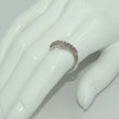Laden Sie das Bild in den Galerie-Viewer, Vintage Damen Ring mit Amethyst / 925er Silber - 59 18,8 mm Ø