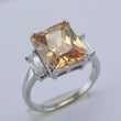 Laden Sie das Bild in den Galerie-Viewer, Damen-Ring mit Zirkonia / 925er Silber