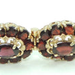 Laden Sie das Bild in den Galerie-Viewer, Vintage Damen Armreif Vintage mit Granat / 585er 14 Karat Gold