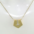 Laden Sie das Bild in den Galerie-Viewer, Vintage Kette mit Anhänger & Zirkonia / 333er 8 K Gelbgold / ca. 42 cm