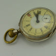 Laden Sie das Bild in den Galerie-Viewer, REMONTOIR Zylinder 4 Rubis - Taschenuhr / Handaufzug / 800er Silber